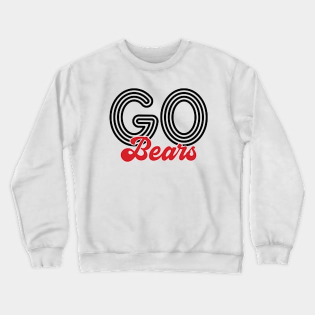 Go Bears Crewneck Sweatshirt by Zedeldesign